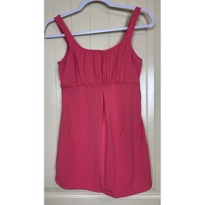 Lucy LucyTech womens pink sleeveless tank top sz S active gym workout‎
